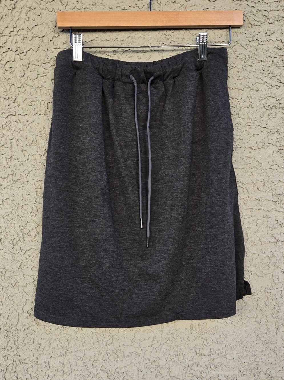 Jack Smith Charcoal Elastic-Waist Drawstring Skort - Women